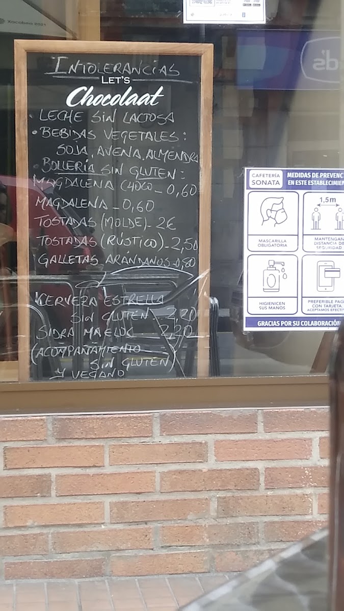 Menu Cafeteria Sonata-2